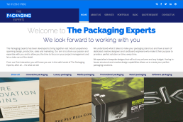 The Packaging Experts Website
